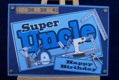 Super Uncle Happy Birthday Get Well Soon by Pauline Worthington
