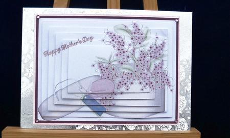 Mothers Day Flower Box Pyramid by Pauline Worthington