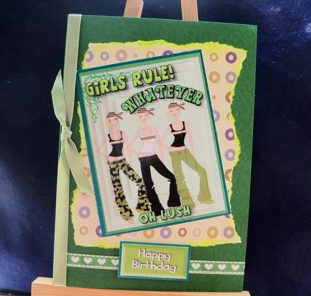 Girls Rule! with Attitude, Pyramids by Pauline Worthington