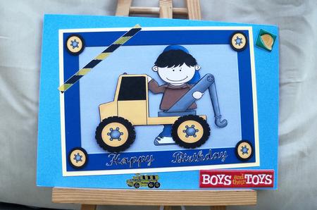 A Boy and His Truck by Pauline Worthington