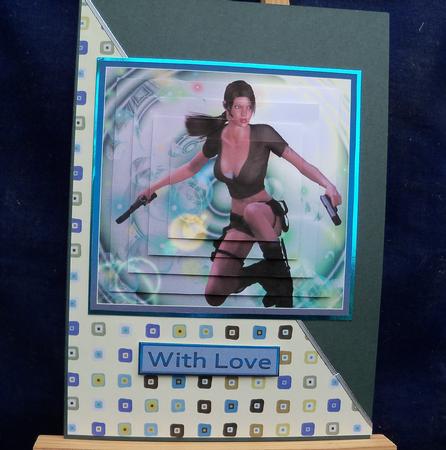 Video Game Fan Pyramid 2 by Pauline Worthington