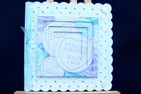 Thank You Sweet Heart - Tunnel Topper by Pauline Worthington