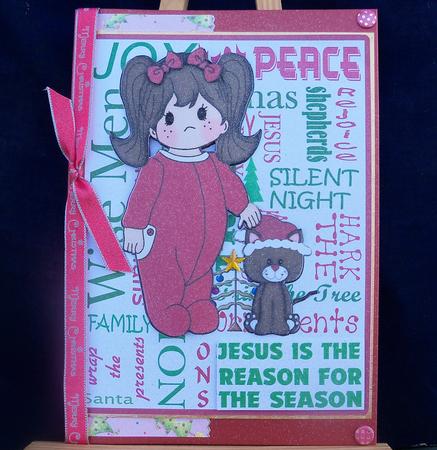 The Reason for the Season (white) by Pauline Worthington