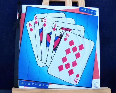 Cards Circular Side Stacker by Pauline Worthington