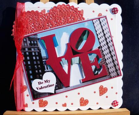 Love Sculpture by Pauline Worthington