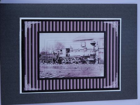 Past Time Steam Train by Pauline Worthington