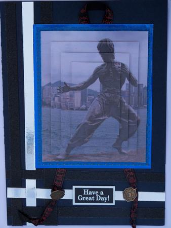 Bruce Lee by Pauline Worthington