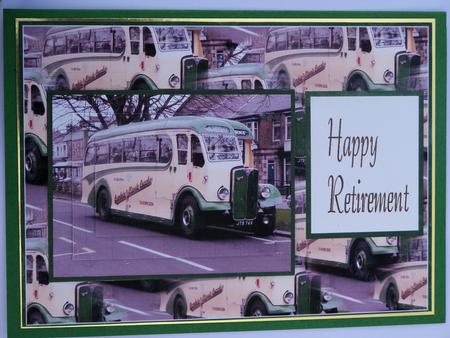 Vintage Coach Retirement by Pauline Worthington