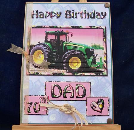 Tractor Dad by Pauline Worthington