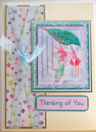 Hummingbird in Watercolor Featured Gallery Photo