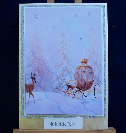 Fantasy Winter Wavy Pyrimage by Pauline Worthington