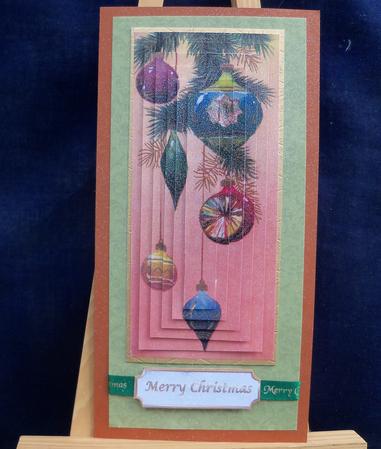 Christmas Baubles by Pauline Worthington