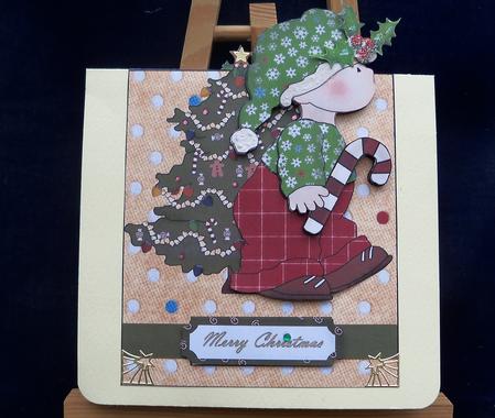 Christmas Boy Over the Edge by Pauline Worthington
