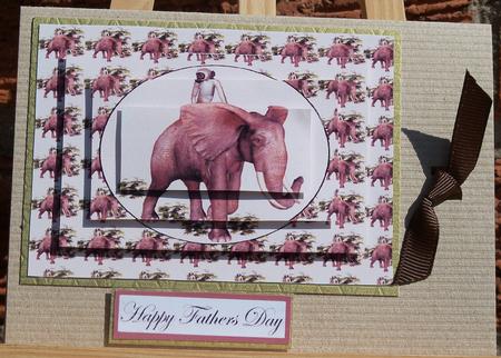 Elephant and Monkey Pyramid by Pauline Worthington