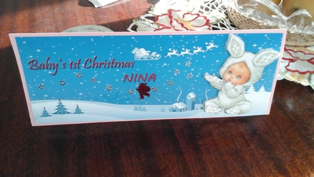 Babys 1st Christmas DL 5 by Pearl North