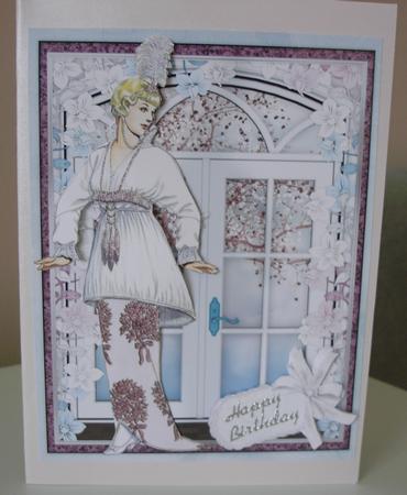 Blossom Belle Decoupage by Pearl North