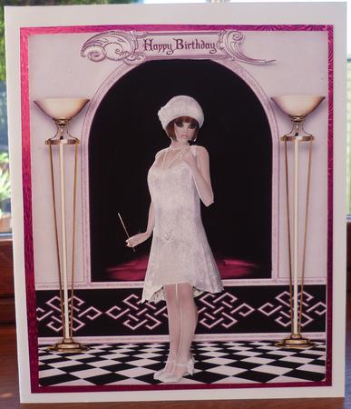 Pink Flapper by Pearl North