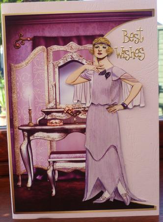 My Boudoir with Decoupage by Pearl North