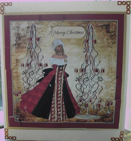 Christmas Trees Stacker Card by Pearl North