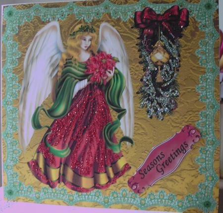 8x8 Christmas Fairy by Pearl North