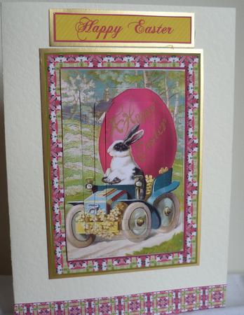 Bunny and Car by Pearl North