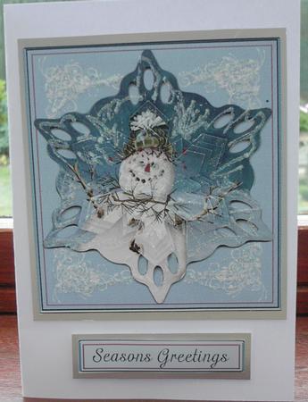 Christmas Snowflake Pyramid by Pearl North