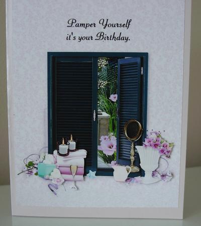 A4 Pamper Your Self-over the Edge by Pearl North