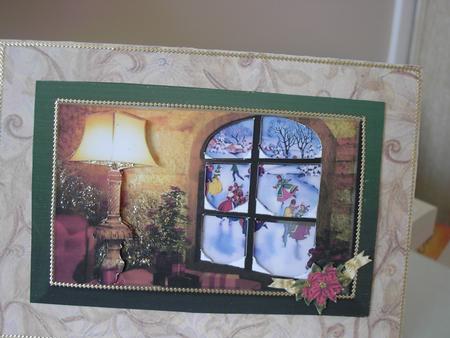 Christmas Window-skating on the Pond Featured Gallery Photo
