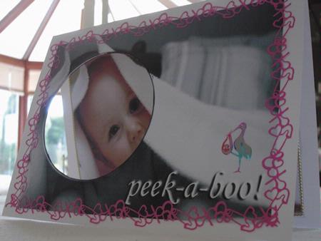 Peek-a-boo Baby 1 by Pearl North