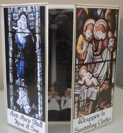 Hallelujah Church Windows by Pearl North