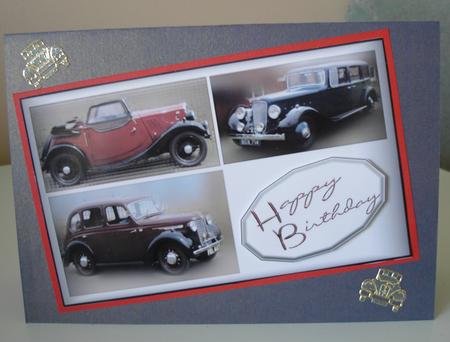 Vintage Car Topper by Pearl North
