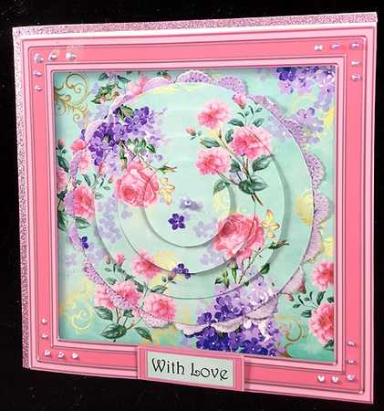 Floral Rococo in Pink Mini Kit by Peggy Stogdill