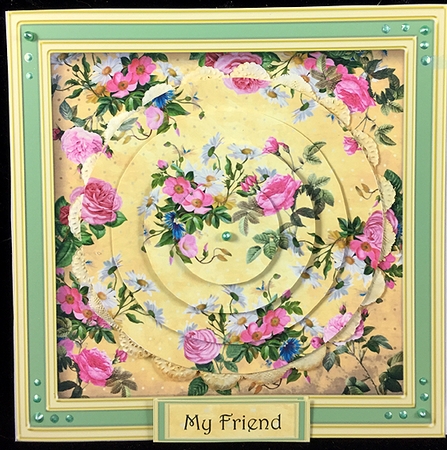 Floral Rococo in Yellow Mini Kit by Peggy Stogdill