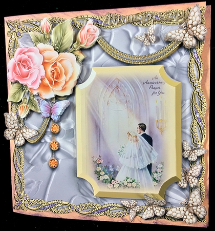 Happy Anniversary 7 by Peggy Stogdill