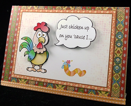 Chicken pop-up kit by Peggy Stogdill