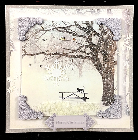 Serene Winter 2 by Peggy Stogdill