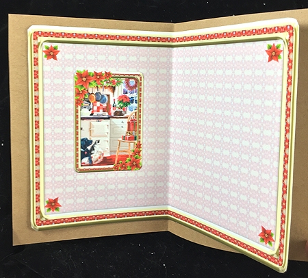 JJ THE CHRISTMAS KITCHEN 5X7 INSERT BLANK by Peggy Stogdill