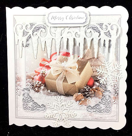 Modern Christmas 5 by Peggy Stogdill