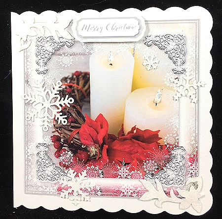 Modern Christmas 8 by Peggy Stogdill