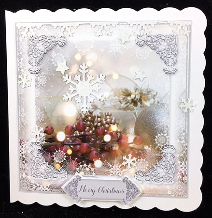 Modern Christmas 10 by Peggy Stogdill