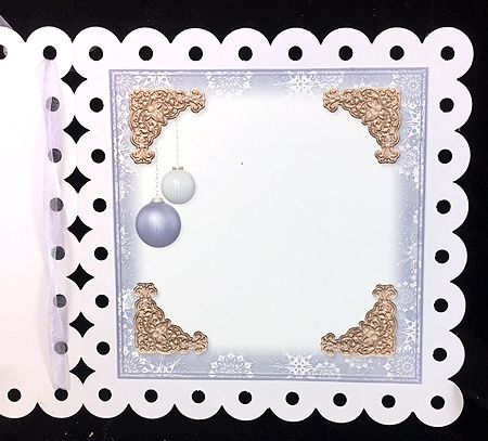 Chocolate Box Christmas Insert by Peggy Stogdill