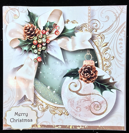 White Christmas - Bauble by Peggy Stogdill