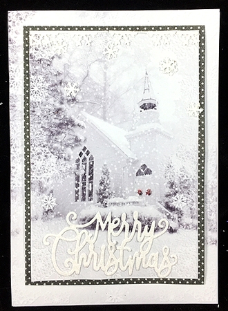 Snow Topper and Tags 6 by Peggy Stogdill