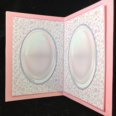 Beautiful Pink Blank Incert  by Peggy Stogdill
