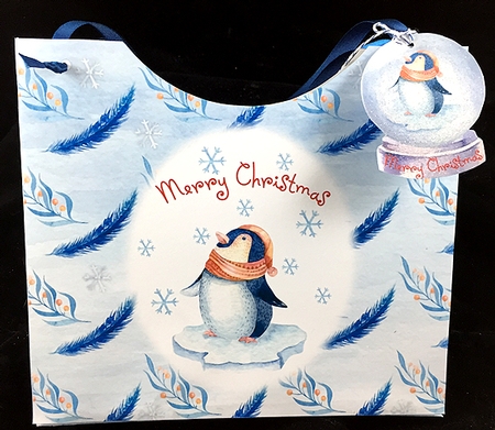 Winterfest #1  Rock the Shelf Card & Gift Bag Kit by Peggy Stogdill