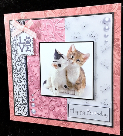 cats leave paw prints on your heart  by Peggy Stogdill