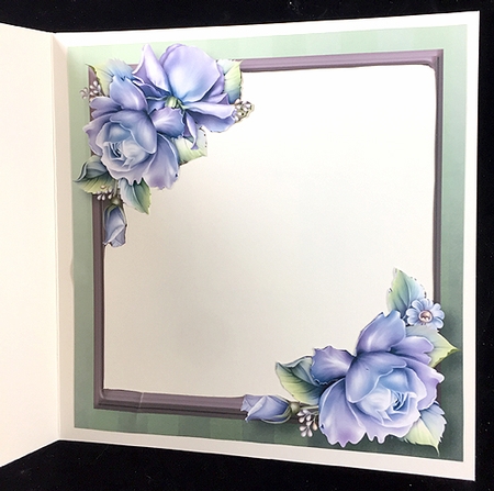 The Bay Window - Porcelain Roses 8x8 by Peggy Stogdill