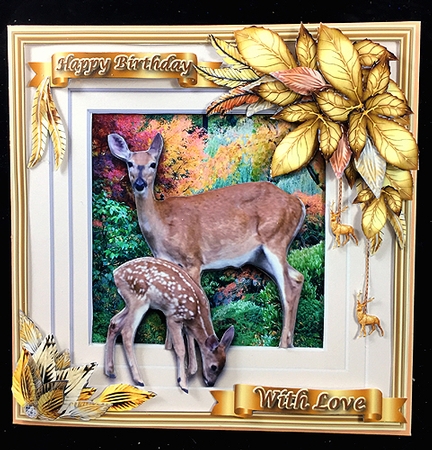 Stepping Out series sentiment ribbons by Peggy Stogdill