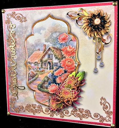 Misty Morning - Chrysanthemum by Peggy Stogdill