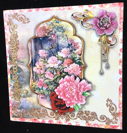 Misty Morning - Peony by Peggy Stogdill